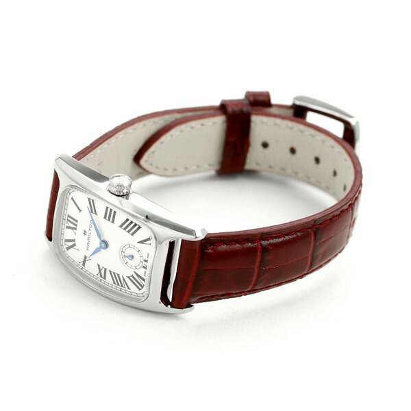 H13321811 ハミルトン アメリカンクラシック ボルトン レディース 腕時計 HAMILTON レッド ブランド おしゃれ 防水 軽い 華奢 かわいい プレゼント 女性 実用的