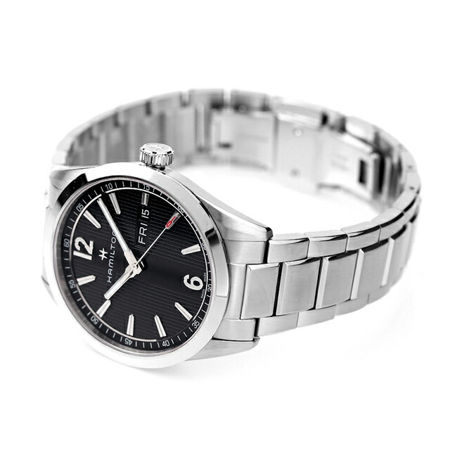 ハミルトン 腕時計 HAMILTON H43311135 デイデイト ブロードウェイ クオーツ 40MM ブラック 時計 ブランド おしゃれ 防水 プレゼント 男性 実用的