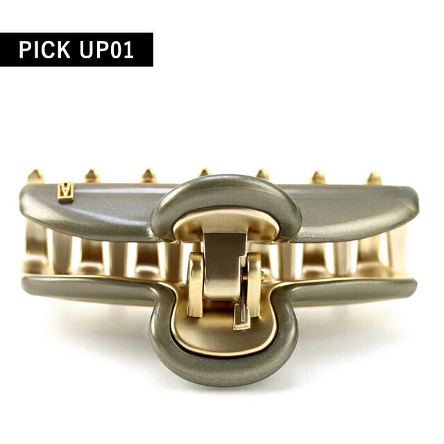 アレクサンドル ドゥ パリ ヘアクリップ レディース ブランド ALEXANDRE DE PARIS ヴァンドームMクリップ ICCM-15571-02-G5 GRIS PAILLETE ヘアアクセサリー