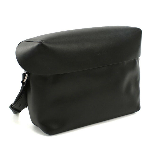 ジル サンダー 斜め掛け ショルダーバッグ メンズ ブランド JIL SANDER レザー J25WG0008 ブラック バッグ