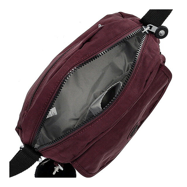 キプリング ショルダーバッグ レディース ブランド Kipling K153131QG MULBERRY MOCHA ボルドー 斜めがけ 高級 おしゃれ プレゼント 女性 実用的 かわいい