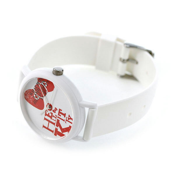 カオル ハローキティ タイポ 38mm クオーツ KAORU004KW 香 バニラの香り 腕時計 レディース ホワイト KAORU ブランド おしゃれ 防水 かわいい プレゼント 女性 実用的