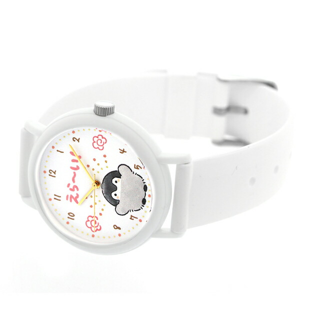 カオル コウペンちゃん×KAORU おうえんver -えら～い！- バニラの香り クォーツ 電池式 腕時計 ブランド レディース KAORU KAORU013W3 アナログ ホワイト 白 日本製 おしゃれ 防水 かわいい プレゼント 女性 実用的