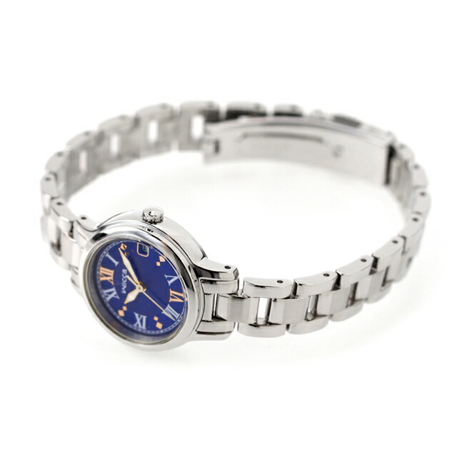 シチズン ウィッカ ソーラーテック 腕時計 レディース CITIZEN wicca KH4-912-71 アナログ ブルー ブランド おしゃれ 防水 軽い 華奢 かわいい プレゼント 女性 実用的