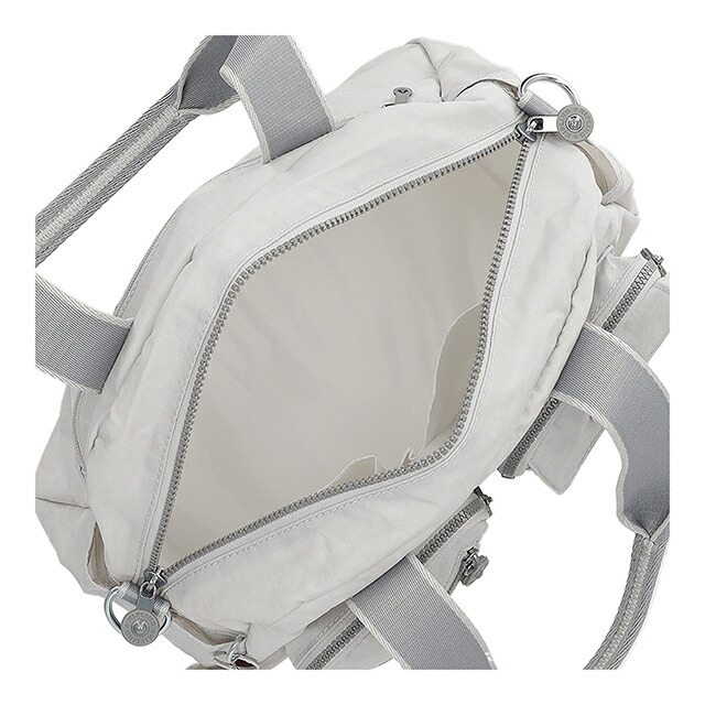 キプリング ショルダーバッグ レディース ブランド Kipling CHINA KI25000NR COOL FOG ライトグレー 斜めがけ 高級 おしゃれ プレゼント 女性 実用的 かわいい