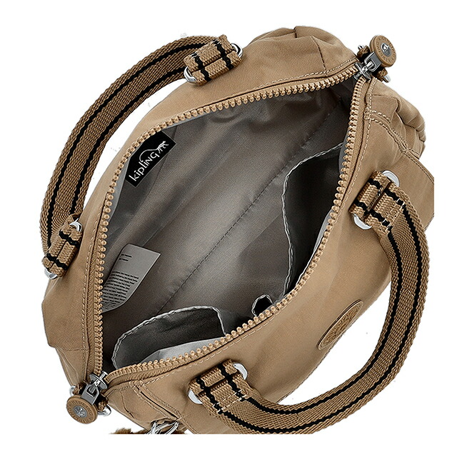 キプリング ハンドバッグ レディース ブランド Kipling CHINA KI36470NW EARLY TAN P ブラウン 軽量 小さめ 手提げ 高級 おしゃれ プレゼント 女性 実用的 かわいい
