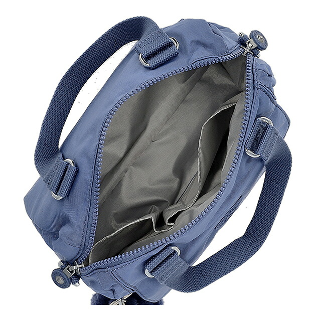 キプリング ハンドバッグ レディース ブランド Kipling CHINA KI36473JO CLASSIC INDIGO ブルー 軽量 小さめ 手提げ 高級 おしゃれ プレゼント 女性 実用的 かわいい