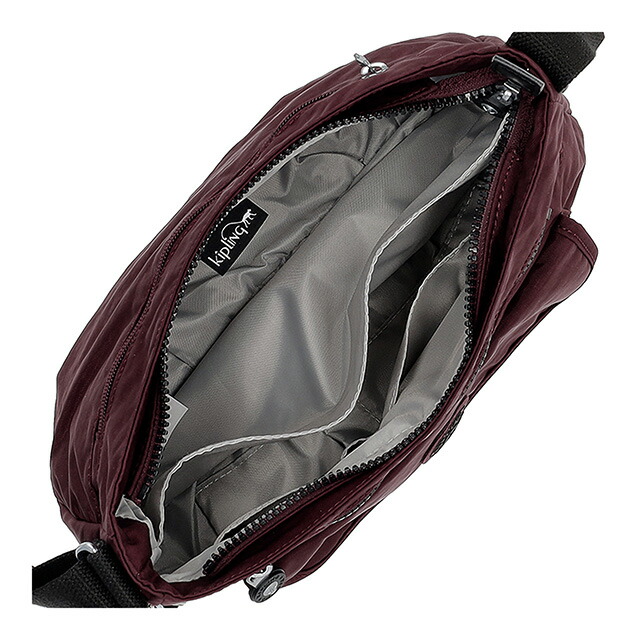 キプリング ショルダーバッグ レディース ブランド Kipling KI93901QG MULBERRY MOCHA ボルドー 斜めがけ 高級 おしゃれ プレゼント 女性 実用的 かわいい