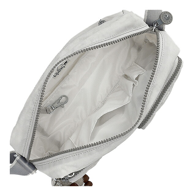キプリング ショルダーバッグ レディース ブランド Kipling CHINA KIA9Z80NR COOL FOG ライトグレー 斜めがけ 高級 おしゃれ プレゼント 女性 実用的 かわいい