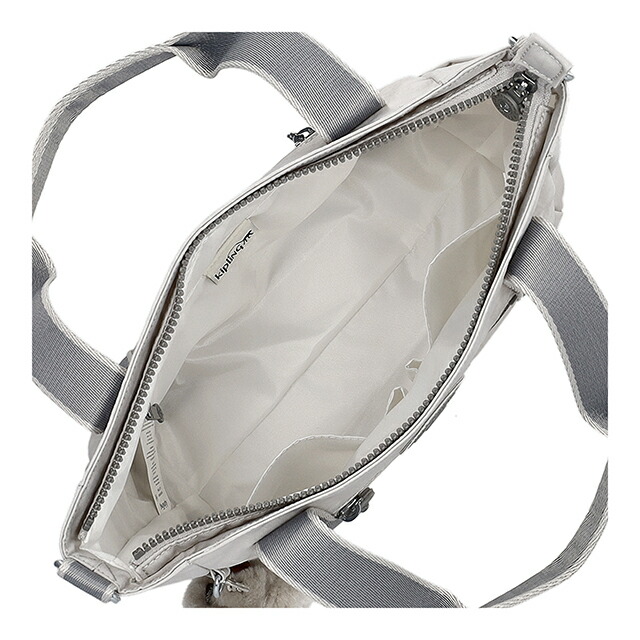 キプリング ショルダーバッグ レディース ブランド Kipling CHINA KIB9K80NR COOL FOG ライトグレー 斜めがけ 高級 おしゃれ プレゼント 女性 実用的 かわいい