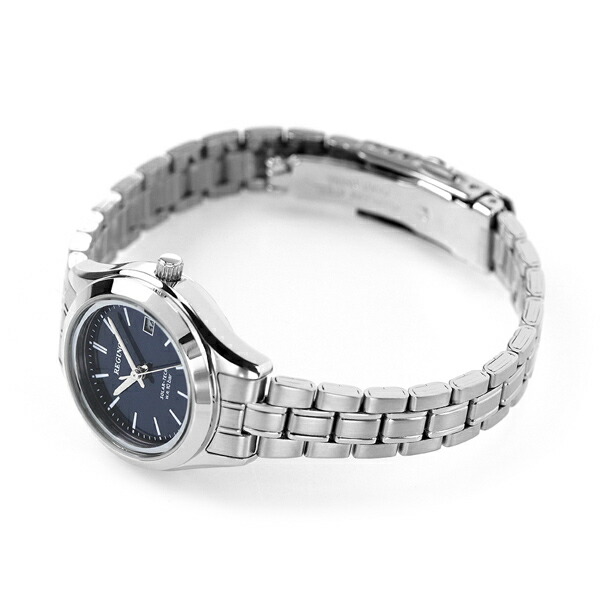 シチズン 腕時計 ソーラー レディース 時計 KM4-112-71 CITIZEN レグノ ブルー ブランド おしゃれ 防水 軽い 華奢 かわいい プレゼント 女性 実用的