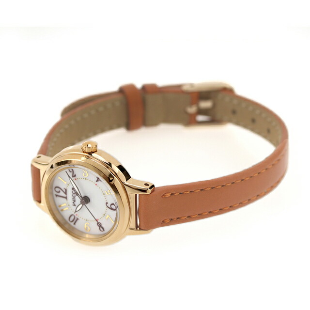 シチズン ウィッカ レディース 腕時計 シンプル ソーラー KP3-627-10 CITIZEN wicca 革ベルト 時計 ブランド おしゃれ 防水 軽い 華奢 かわいい プレゼント 女性 実用的