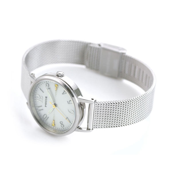 シチズン ウィッカ ソーラー レディース 腕時計 KP5-115-11 CITIZEN wicca シルバー 時計 ブランド おしゃれ 防水 軽い 華奢 かわいい プレゼント 女性 実用的