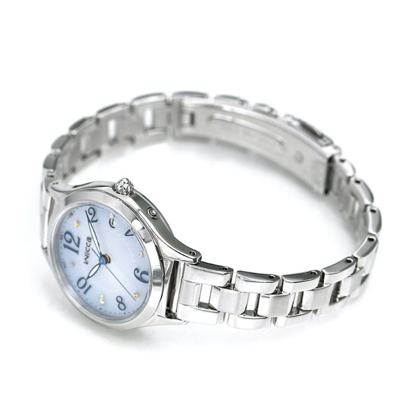 シチズン ウィッカ 電波ソーラー レディース 腕時計 ソーラー電波腕時計 ソーラー電波時計 ダイヤモンド KS1-210-91 CITIZEN wicca ブルーグラデーション 時計 ブランド おしゃれ 防水 軽い 華奢 かわいい プレゼント 女性 実用的