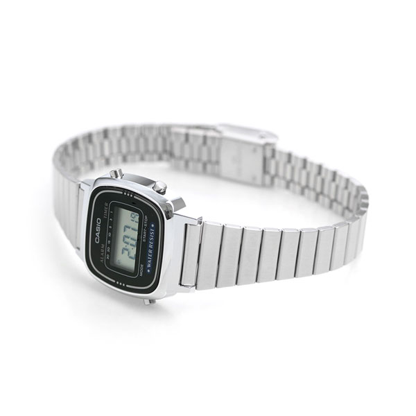 カシオ チープカシオ CASIO クォーツ 電池式 LA670WA-1 カシオコレクション スタンダード エコパッケ?ジ レディース チプカシ 腕時計 ブランド カシオ casio デジタル ブラック 黒 おしゃれ 防水 軽い 華奢 かわいい プレゼント 女性 実用的 学生 受験生 受験用 試験用