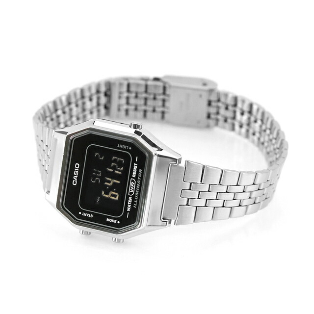 カシオ チープカシオ CASIO クォーツ 電池式 LA680WA-1B スタンダード ヴィンテージ 海外モデル ユニセックス チプカシ メンズ レディース 腕時計 ブランド カシオ casio デジタル ブラック 黒 おしゃれ 防水 かわいい プレゼント 実用的