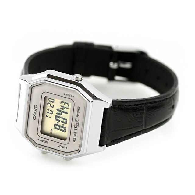 カシオ チープカシオ CASIO ヴィンテージ クォーツ 電池式 LA680WEL-1 海外モデル レディース チプカシ 腕時計 ブランド カシオ casio デジタル ライトグレー ブラック 黒 おしゃれ 防水 軽い 華奢 かわいい プレゼント 女性 実用的