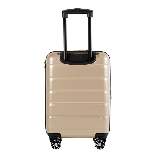 カルバンクライン スーツケース メンズ レディース ブランド Calvin Klein LH118RL3 TPE S シャンパンゴールド