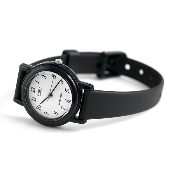 カシオ 腕時計 シンプル チープカシオ レディース LQ-139BMV-1BLDF CASIO ホワイト ブラック チプカシ 時計 ブランド おしゃれ アナログ 防水 小さい 軽い かわいい プレゼント 女性 実用的 学生 受験生 受験用 試験用 受験対応