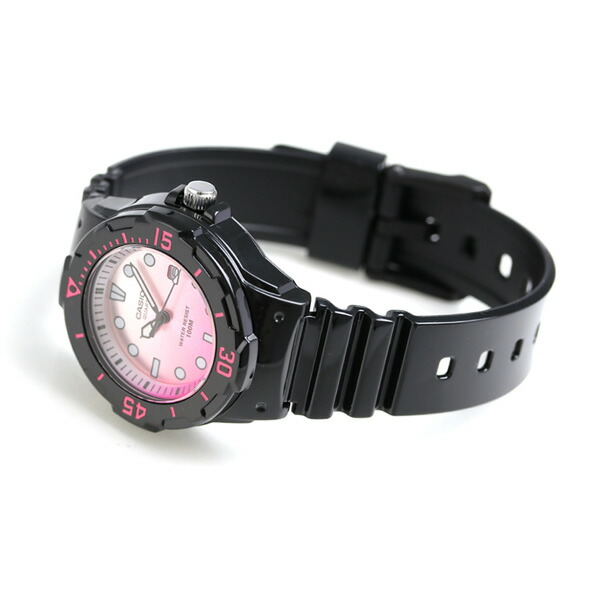 カシオ 腕時計 チープカシオ レディース LRW-200H-4EVDF CASIO ピンクグラデーション チプカシ 時計 ブランド おしゃれ アナログ 防水 小さい 軽い かわいい プレゼント 女性 実用的 学生 子供用 キッズ