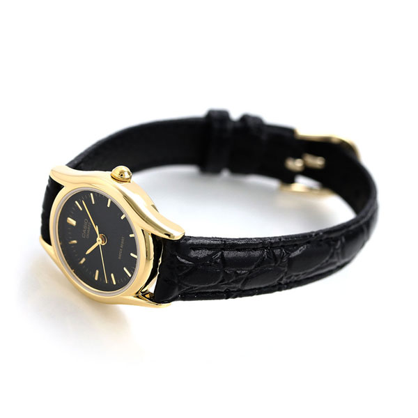 カシオ 腕時計 シンプル チープカシオ レディース LTP-1094Q-1ARDF CASIO ブラック チプカシ 時計 ブランド おしゃれ アナログ 防水 小さい 軽い かわいい プレゼント 女性 実用的 学生 受験生 受験用 試験用 受験対応