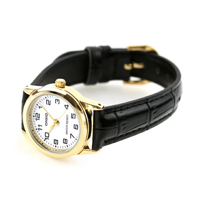 カシオ チープカシオ CASIO クォーツ 電池式 LTP-V001GL-7B スタンダード 海外モデル レディース チプカシ 腕時計 シンプル ブランド カシオ casio アナログ ホワイト 白 おしゃれ 防水 軽い 華奢 かわいい プレゼント 女性 実用的 学生 受験生 受験用 試験用 受験対応