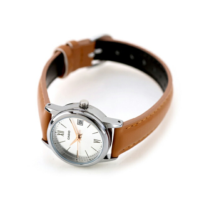 カシオ チープカシオ CASIO クォーツ 電池式 LTP-V002L-7B3 スタンダード 海外モデル レディース チプカシ 腕時計 シンプル ブランド カシオ casio アナログ シルバー おしゃれ 防水 軽い 華奢 かわいい プレゼント 女性 実用的 学生 受験生 受験用 試験用 受験対応