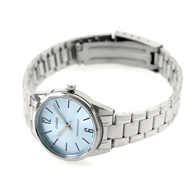 カシオ CASIO LTP-V005D-2B スタンダード チプカシ 海外モデル レディース 腕時計 カシオ casio アナログ スカイブルー ブランド おしゃれ 防水 小さい 軽い かわいい プレゼント 女性 実用的