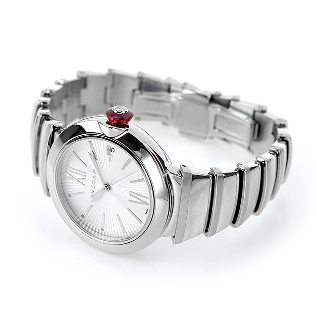 ブルガリ ルチェア 自動巻き 腕時計 レディース BVLGARI LU36C6SSD シルバー スイス製 高級 ブランド おしゃれ 防水 軽い 華奢 かわいい プレゼント 女性 実用的