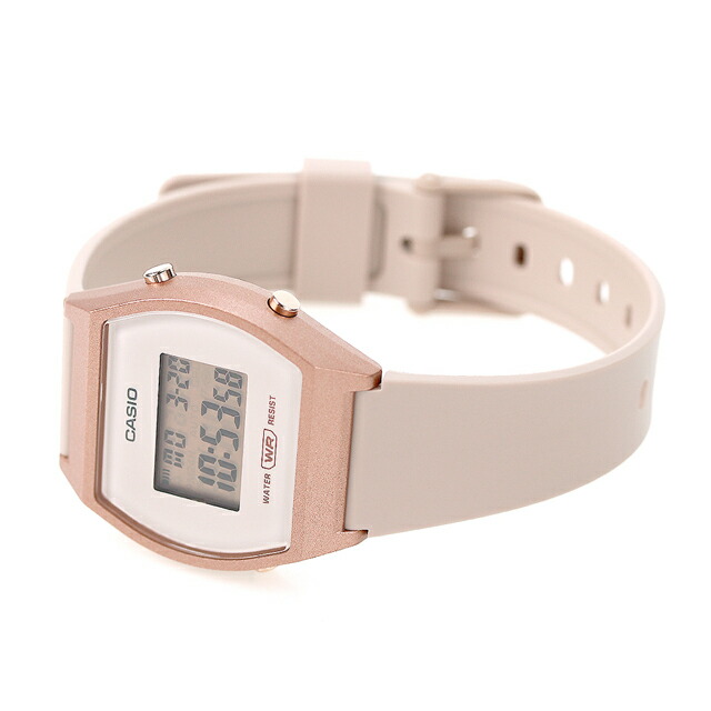 カシオ CASIO LW-204-4A カシオ クラシック チプカシ ユニセックス メンズ レディース 腕時計 カシオ casio デジタル ピンクゴールド ライトピンクベージュ ピンクベージュ ブランド おしゃれ 防水 小さい 軽い かわいい プレゼント 実用的