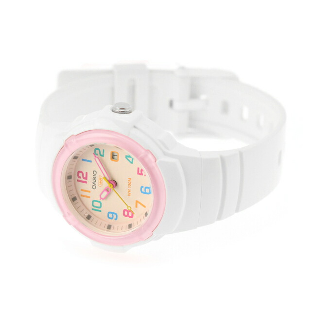 カシオ チープカシオ CASIO POP クォーツ 電池式 LX-800H-7A1V レディース チプカシ 腕時計 ブランド カシオ casio アナログ ピンク ホワイト 白 おしゃれ 防水 軽い 華奢 かわいい プレゼント 女性 実用的
