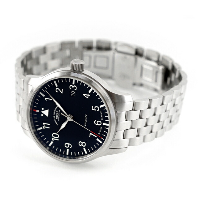 ミューレ・グラスヒュッテ Terrasport II 自動巻き 腕時計 ブランド メンズ Muhle Glashutte M1-37-44-MB アナログ ブラック 黒 ドイツ製