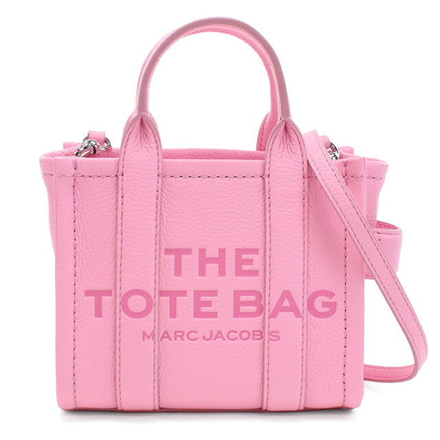 マーク・ジェイコブス トートバッグ レディース MARC JACOBS THE MICRO TOTE レザー ベトナム H053L01RE22 FLURO CANDY PINK ピンク系 バッグ 軽量 手提げ ブランド 高級 おしゃれ プレゼント 女性 実用的 かわいい