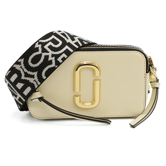 マーク・ジェイコブス 斜め掛け ショルダーバッグ レディース MARC JACOBS THE SNAPSHOT フィリピン 2S3HCR500H03 CLOUD WHITE-MULTI ホワイト系 バッグ 斜めがけ ブランド 高級 おしゃれ プレゼント 女性 実用的 かわいい