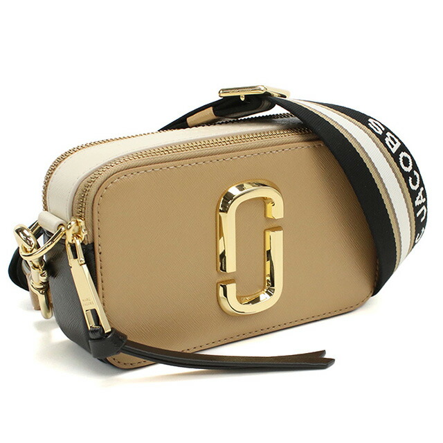 マーク・ジェイコブス 斜め掛け ショルダーバッグ レディース MARC JACOBS THE SNAPSHOT ベトナム 2S3HCR500H03 CAMEL MULTI ブラウン系 マルチカラー バッグ 斜めがけ ブランド 高級 おしゃれ プレゼント 女性 実用的 かわいい