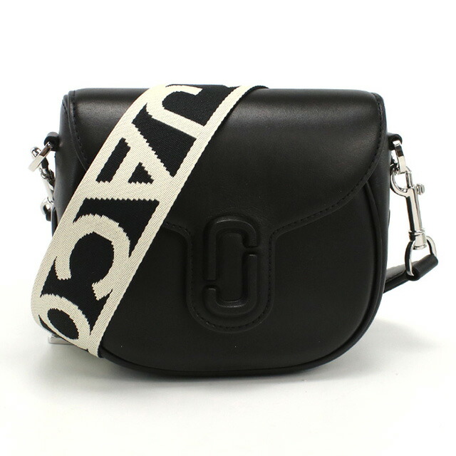 マーク・ジェイコブス 斜め掛け ショルダーバッグ レディース MARC JACOBS THE SMALL SADDLE BAG レザー ベトナム 2S3HMS003H03 BLACK ブラック バッグ 斜めがけ ブランド 高級 おしゃれ プレゼント 女性 実用的 かわいい