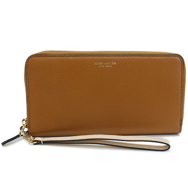 マークジェイコブス 長財布ラウンドファスナー レディース MARC JACOBS レザー ベトナム S161L03FA22 CATHAY SPICE MULTI ブラウン系 財布 ウォレット ブランド 高級 おしゃれ プレゼント 実用的