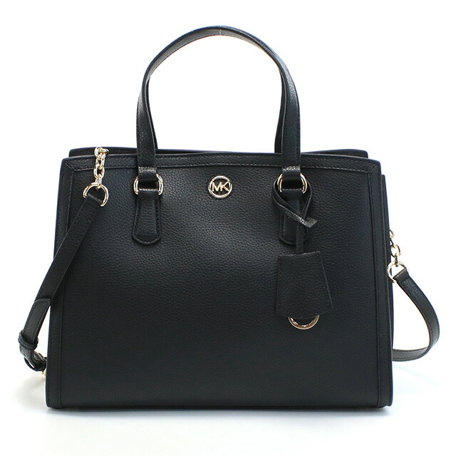 マイケル・コース トートバッグ レディース MICHAEL KORS CHANTAL レザー バングラデシュ 30F2G7CS2T BLACK ブラック バッグ 軽量 手提げ ブランド 高級 おしゃれ プレゼント 女性 実用的 かわいい