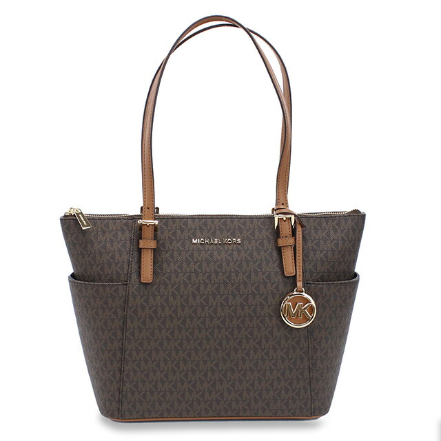 マイケルコース トートバッグ レディース ブランド MICHAEL KORS JET SET ITEM 30S0GTTT1B ブラウン バッグ 軽量 手提げ 高級 おしゃれ プレゼント 女性 実用的 かわいい