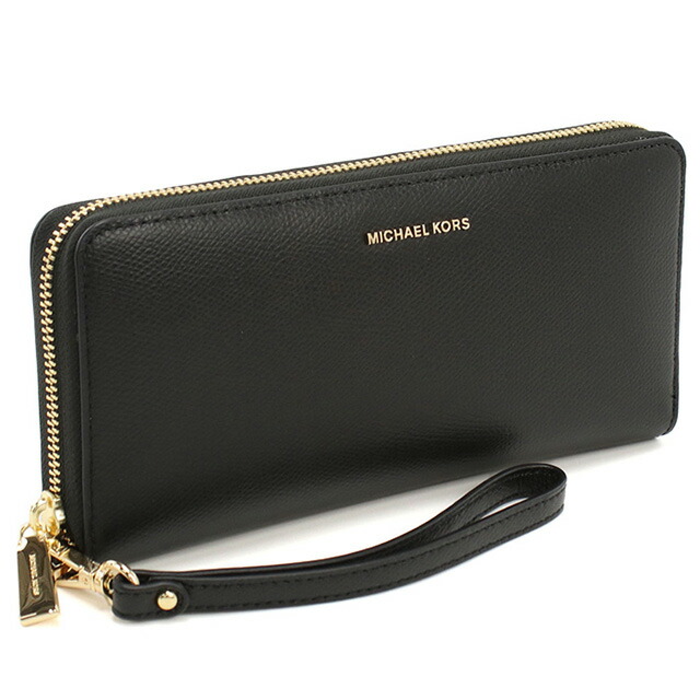 マイケル・コース オーガナイザー レディース ブランド MICHAEL KORS JET SET レザー ベトナム 32F4GJ6T3L BLACK ブラック 小物