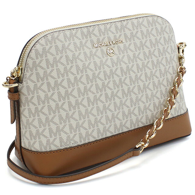 マイケル・コース 斜め掛け ショルダーバッグ レディース ブランド MICHAEL KORS JET SET CHARM フィリピン 32T1GT9C3B VANILLA-ACRN ホワイト系 バッグ