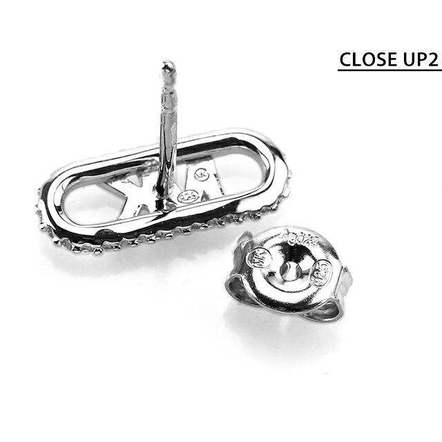 マイケル・コース ピアス レディース ブランド MICHAEL KORS スターリングシルバー キュービックジルコニア スタッド 両耳用 MKC1657CZ040 シルバー アクセサリー