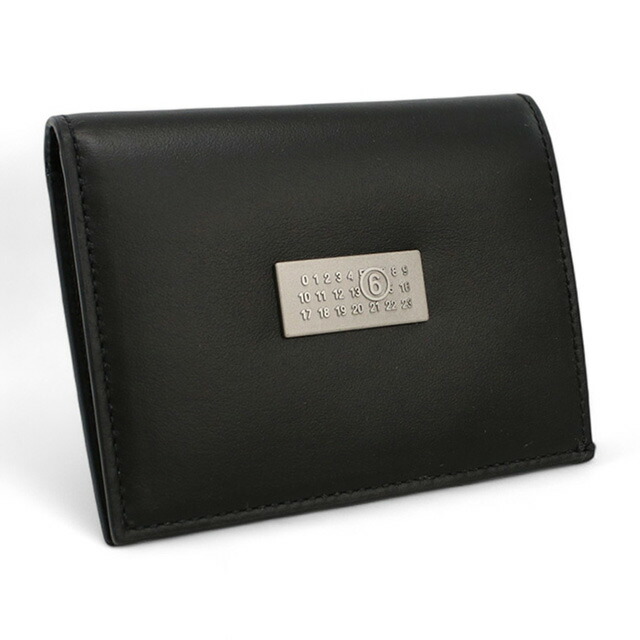 エムエムシックス 二折財布小銭入付き レディース ブランド MM6 イタリア SA5UI0015 ブラック 財布