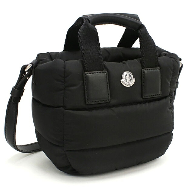 モンクレール ハンドバッグ レディース ブランド MONCLER 5L00004 ブラック 軽量 小さめ 手提げ 高級 おしゃれ プレゼント 女性 実用的 かわいい