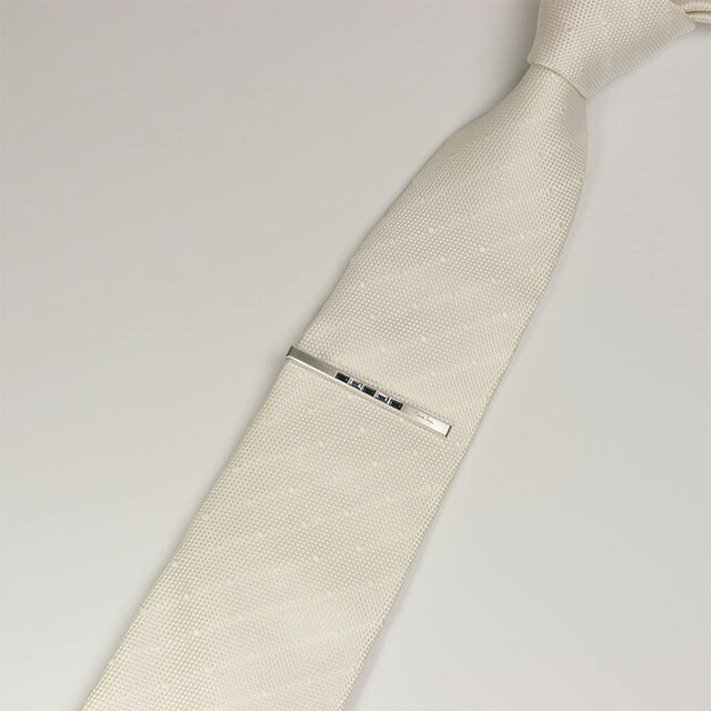 Mila schon ミラショーン ネクタイピン ブランド メンズ タイバー タイピン クリップ 真鍮 MS01072 シルバー アクセサリー ビジネス フォーマル 小物 記念日 誕生日プレゼント 就職祝い 男性 ギフト プレゼント 実用的