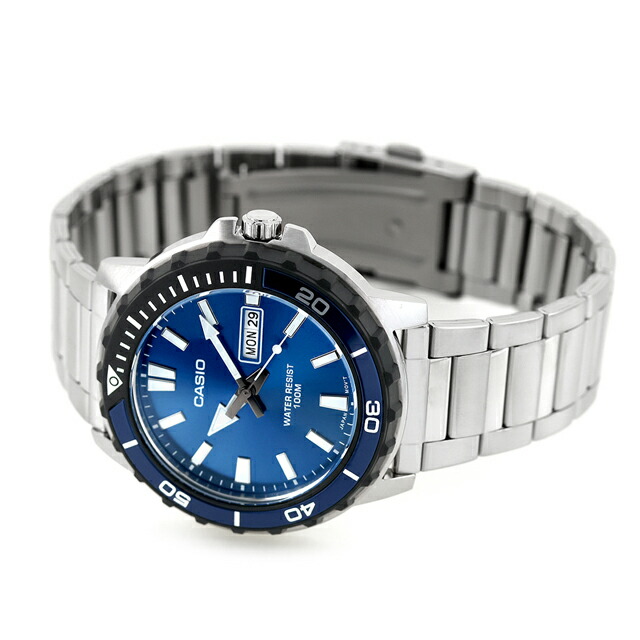 カシオ チープカシオ CASIO アウトドア クォーツ 電池式 MTD-125D-2A1V スタンダード 海外モデル メンズ チプカシ 腕時計 ブランド カシオ CASIO アウトドア アナログ ブルー おしゃれ 防水 小さい 軽い かわいい プレゼント 実用的