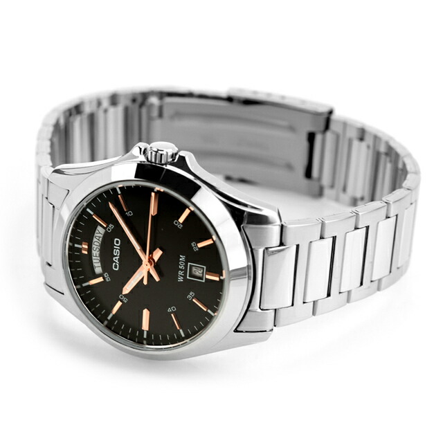 カシオ チープカシオ CASIO クォーツ 電池式 MTP-1370D-1A2V スタンダード 海外モデル メンズ チプカシ 腕時計 シンプル ブランド カシオ casio アナログ ブラック 黒 おしゃれ 防水 小さい 軽い かわいい プレゼント 実用的 学生 受験生 受験用 試験用 受験対応