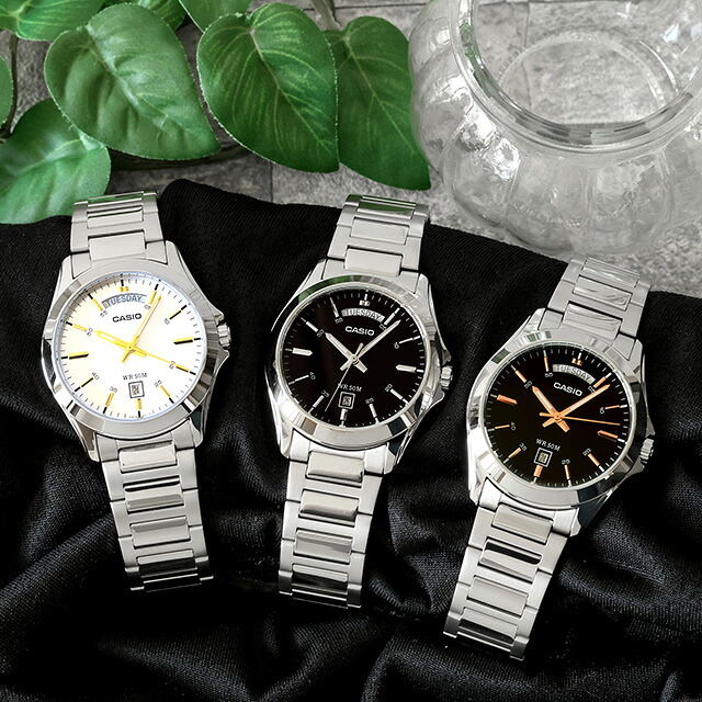 カシオ チープカシオ CASIO クォーツ 電池式 MTP-1370D スタンダード 海外モデル メンズ チプカシ 腕時計 シンプル ブランド カシオ casio アナログ ブラック シルバー 黒 学生 受験生 受験用 試験用 受験対応 選べるモデル