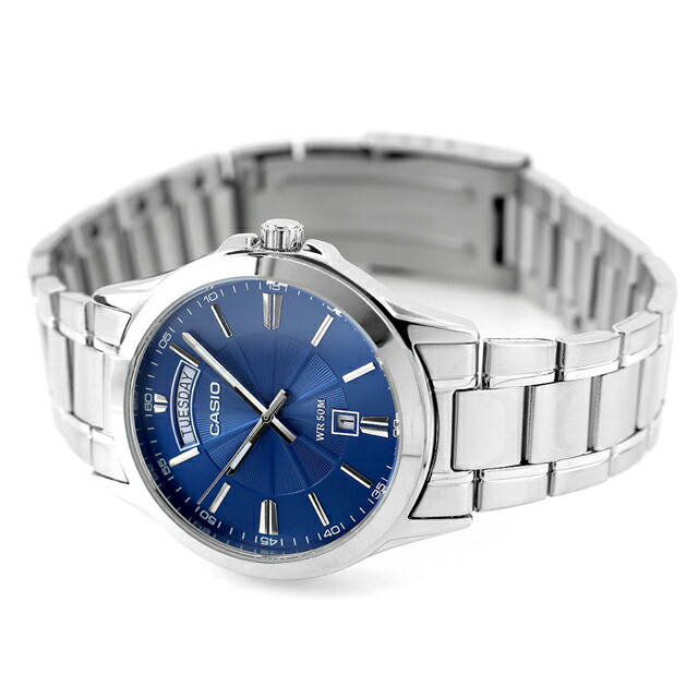 カシオ チープカシオ CASIO クォーツ 電池式 MTP-1381D-2AV スタンダード 海外モデル メンズ チプカシ 腕時計 シンプル ブランド カシオ casio アナログ ブルー おしゃれ 防水 小さい 軽い かわいい プレゼント 実用的 学生 受験生 受験用 試験用 受験対応
