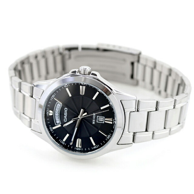 カシオ チープカシオ CASIO クォーツ 電池式 MTP-1381D-8AV スタンダード 海外モデル メンズ チプカシ 腕時計 シンプル ブランド カシオ casio アナログ ブラック 黒 おしゃれ 防水 小さい 軽い かわいい プレゼント 実用的 学生 受験生 受験用 試験用 受験対応